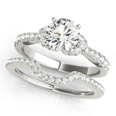 Engagement Rings Single Row Prong Set - TN50792-E